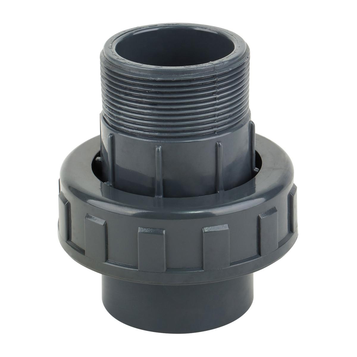Муфта ПВХ Kripsol разборная с наружной резьбой EHM30 (50-63 мм х 1 1/2"- 2")