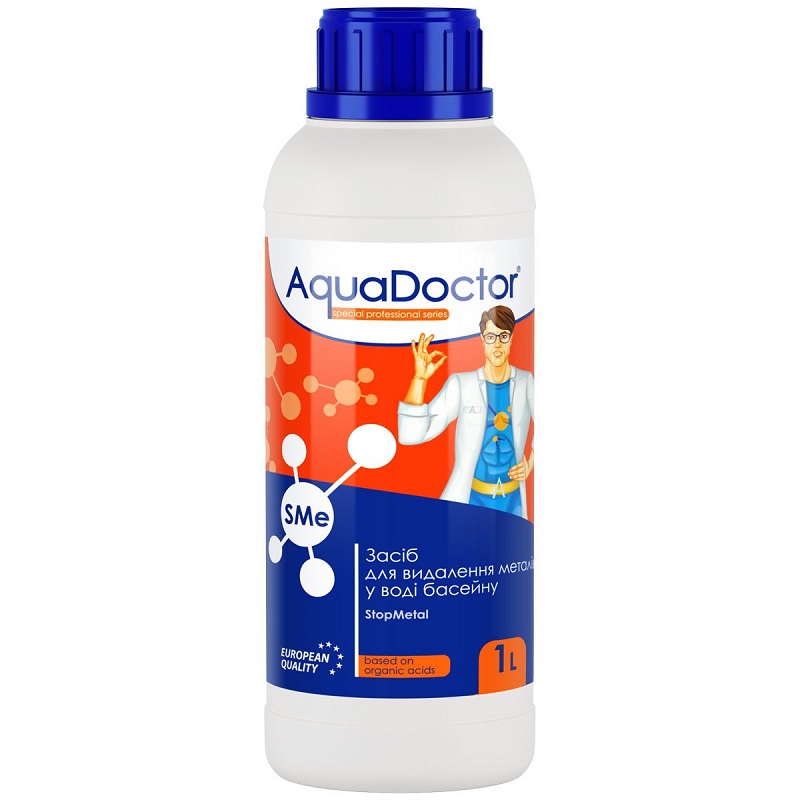 Средство для удаления металлов в воде AquaDoctor StopMetal 1 л