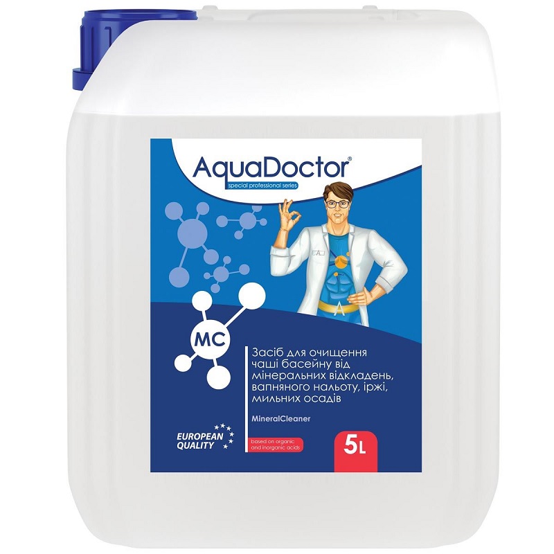 ЧИСТЯЩЕЕ СРЕДСТВО ОТ МИНЕРАЛЬНЫХ ОТЛОЖЕНИЙ, ИЗВЕСТКОВОГО НАЛЕТА MINERAL CLEANER 5 Л