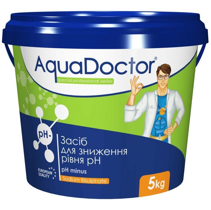 СРЕДСТВО ДЛЯ СНИЖЕНИЯ УРОВНЯ PH- MINUS Aquadoctor 5 КГ