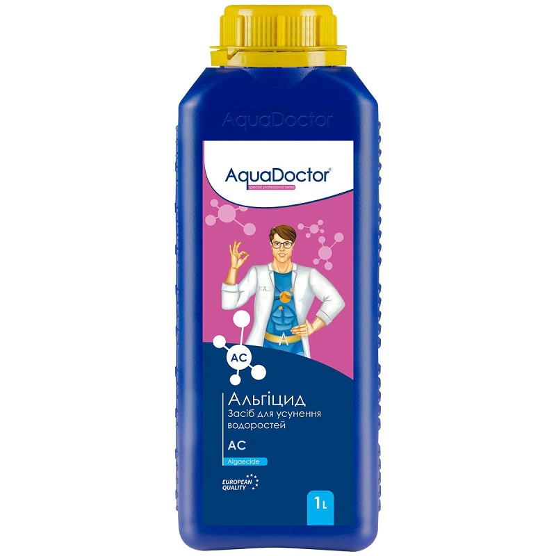 АЛЬГИЦИД ДЛЯ БАССЕЙНА AC ALGAECIDE AQUADOCTOR 1Л