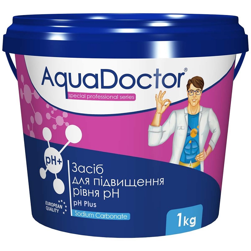 Средство для повышения уровня pH AquaDoctor pH Plus 0.8 кг
